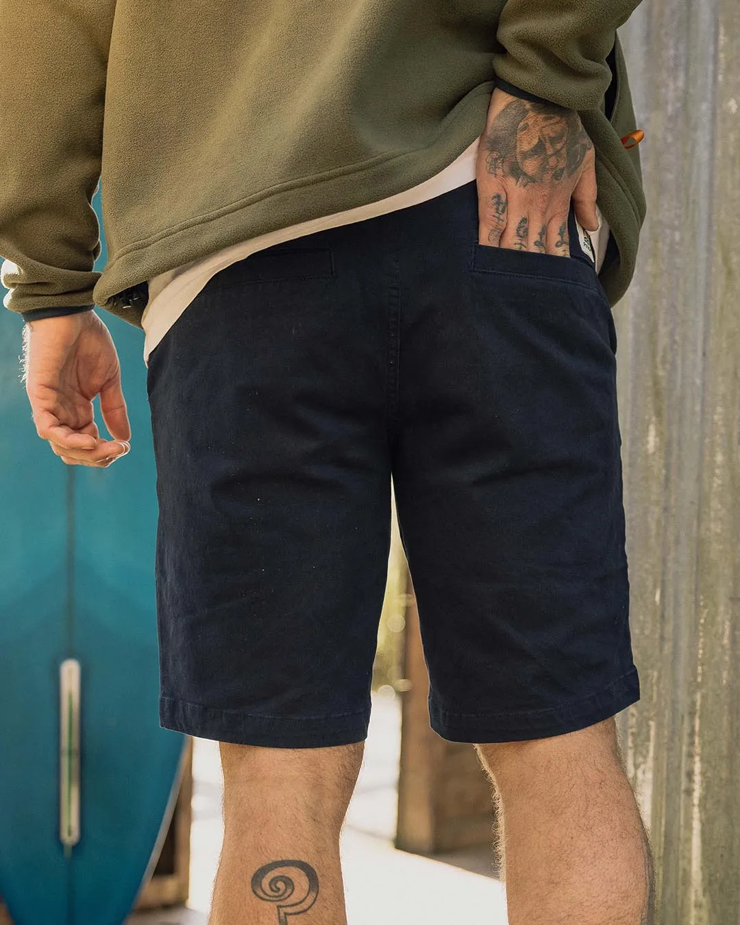 365 Organic Cotton Short - Deep Navy