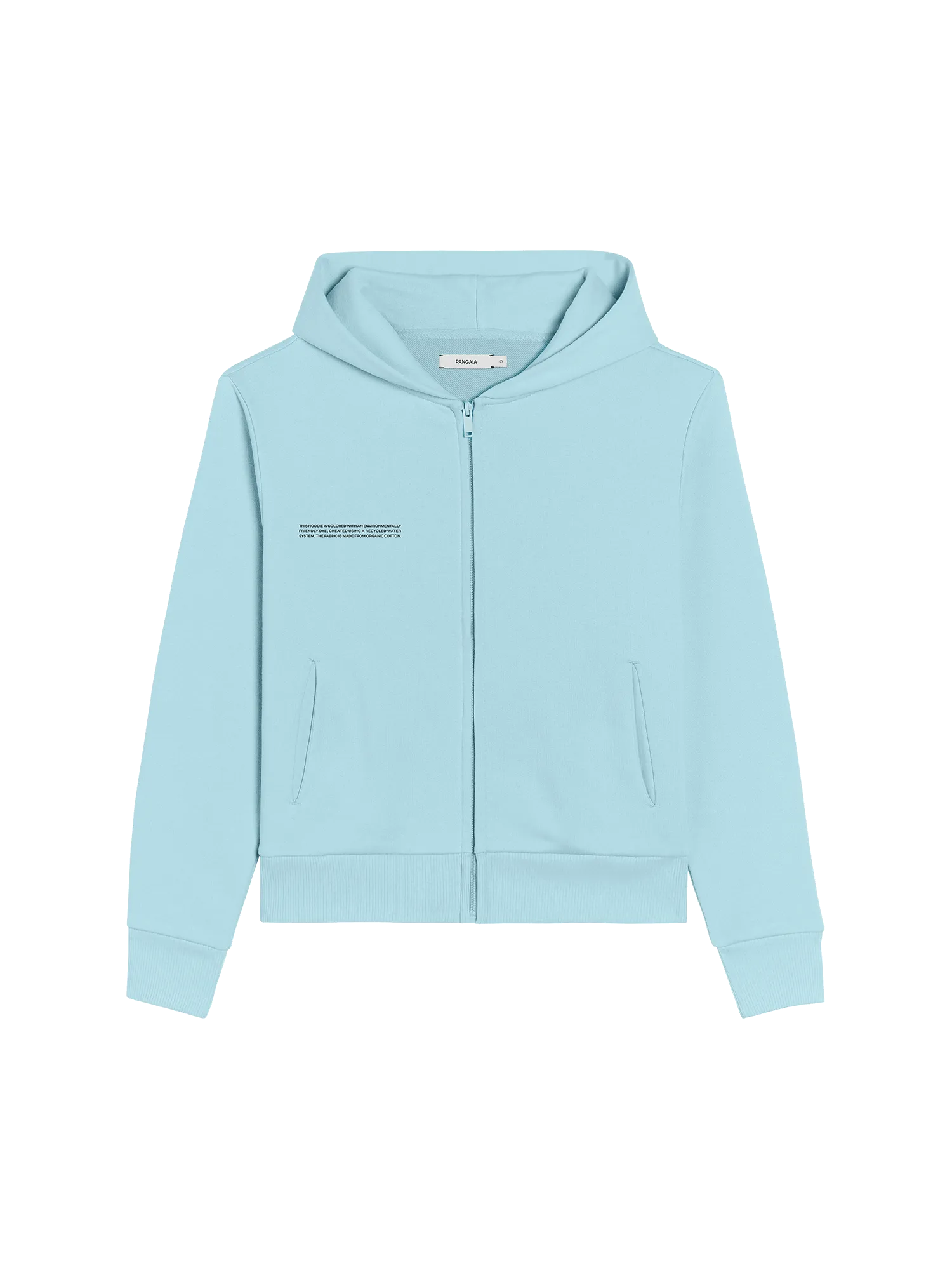 365 Zipped Hoodie—celestial blue