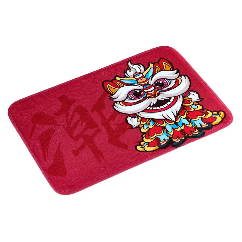 Absorbent bathroom non-slip mat floor mat