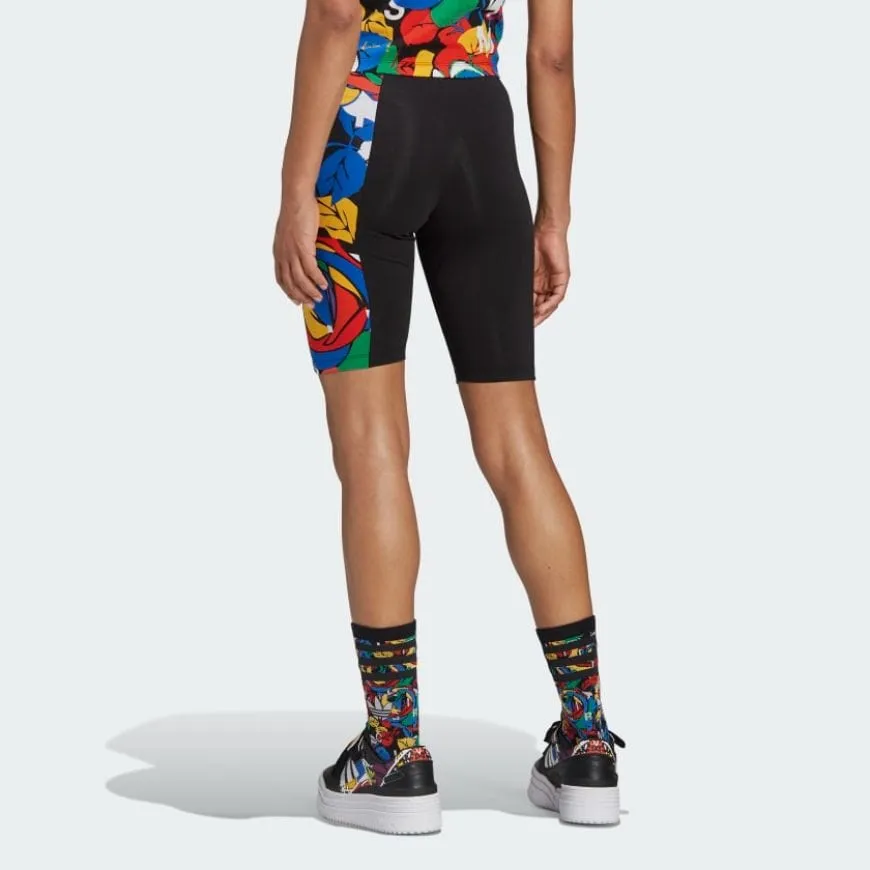 Adidas Rich Mnisi Tight Women Original Short Black/Multicolor