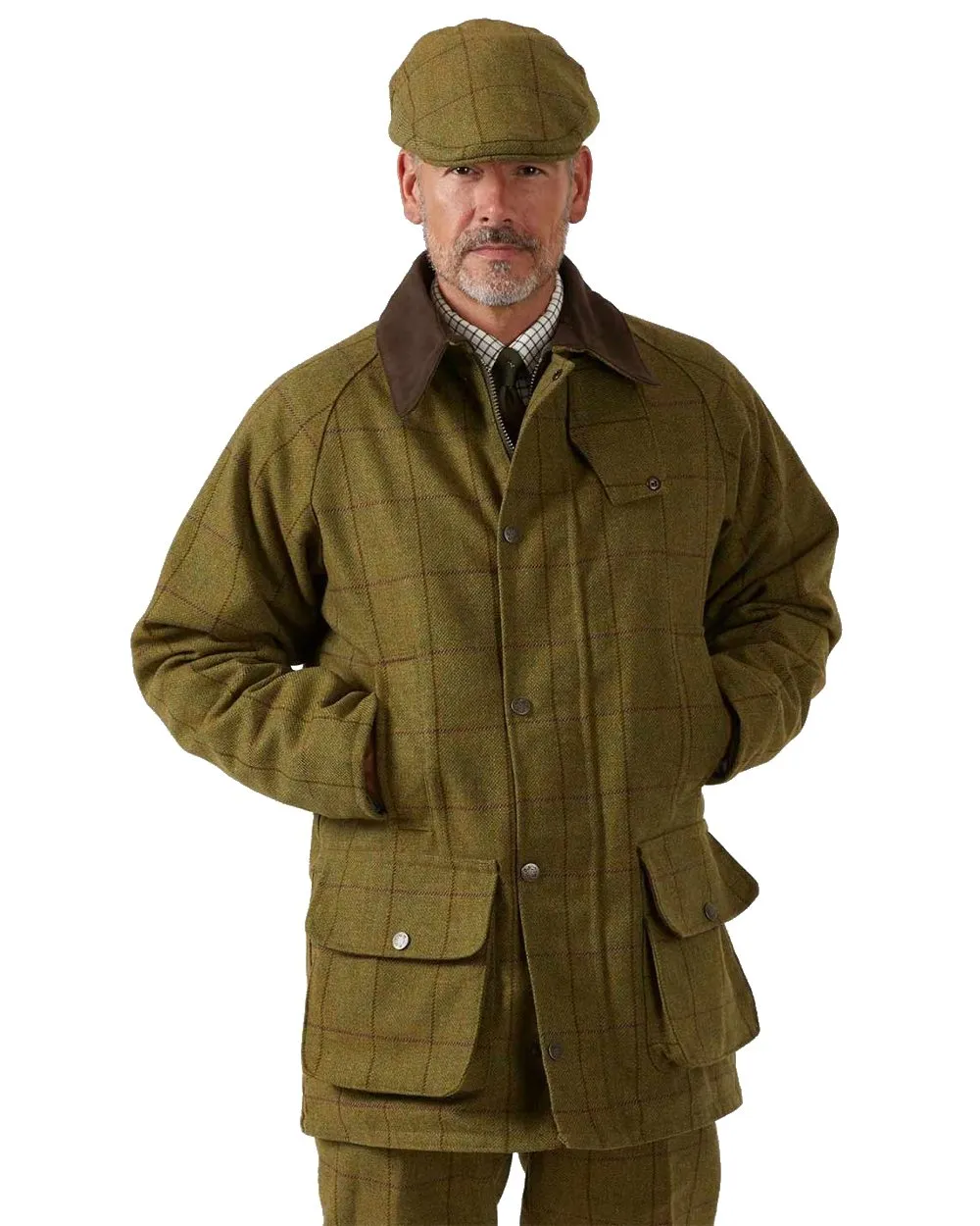 Alan Paine Rutland Waterproof Tweed Shooting Coat