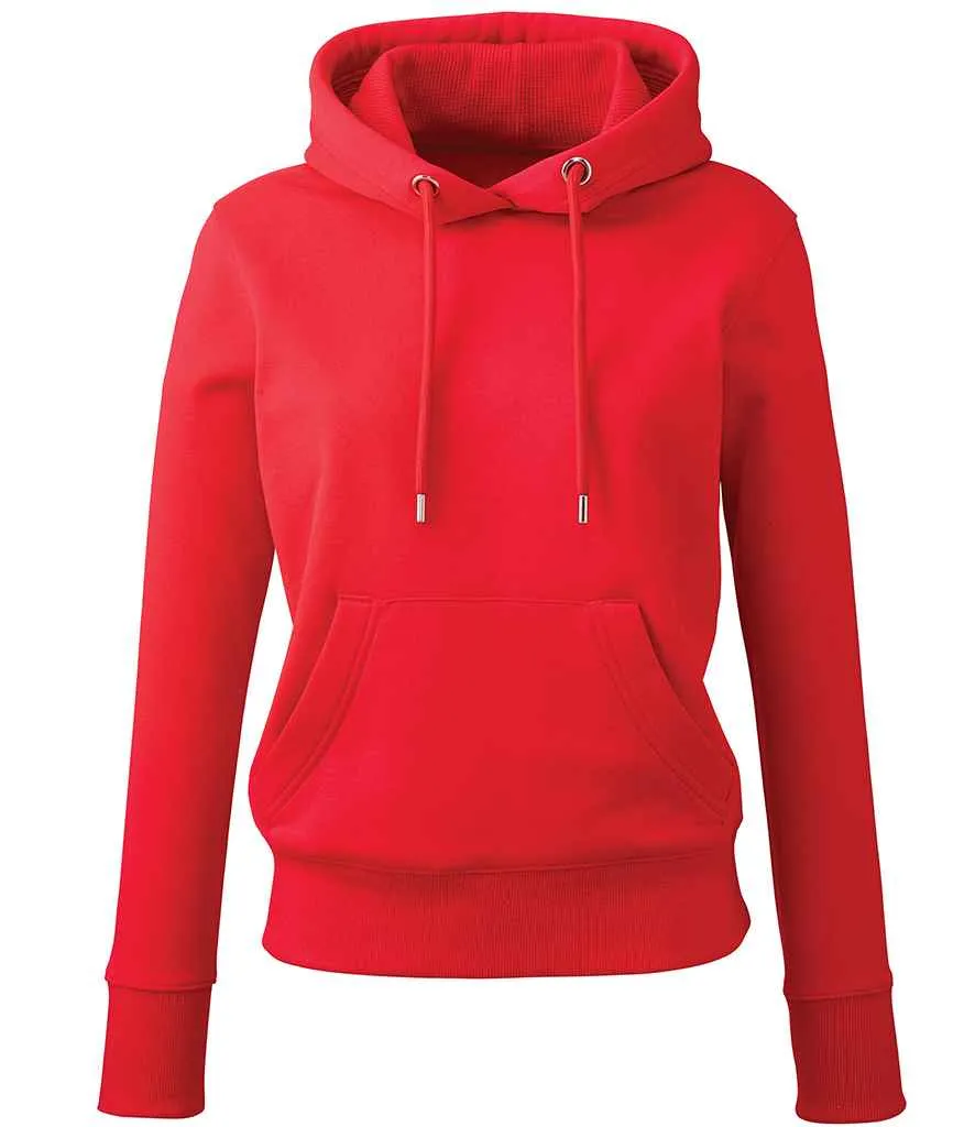 Anthem Ladies Organic Hoodie | Red