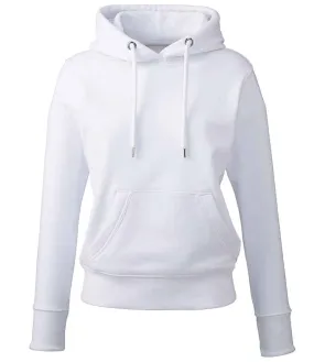 Anthem Ladies Organic Hoodie | White