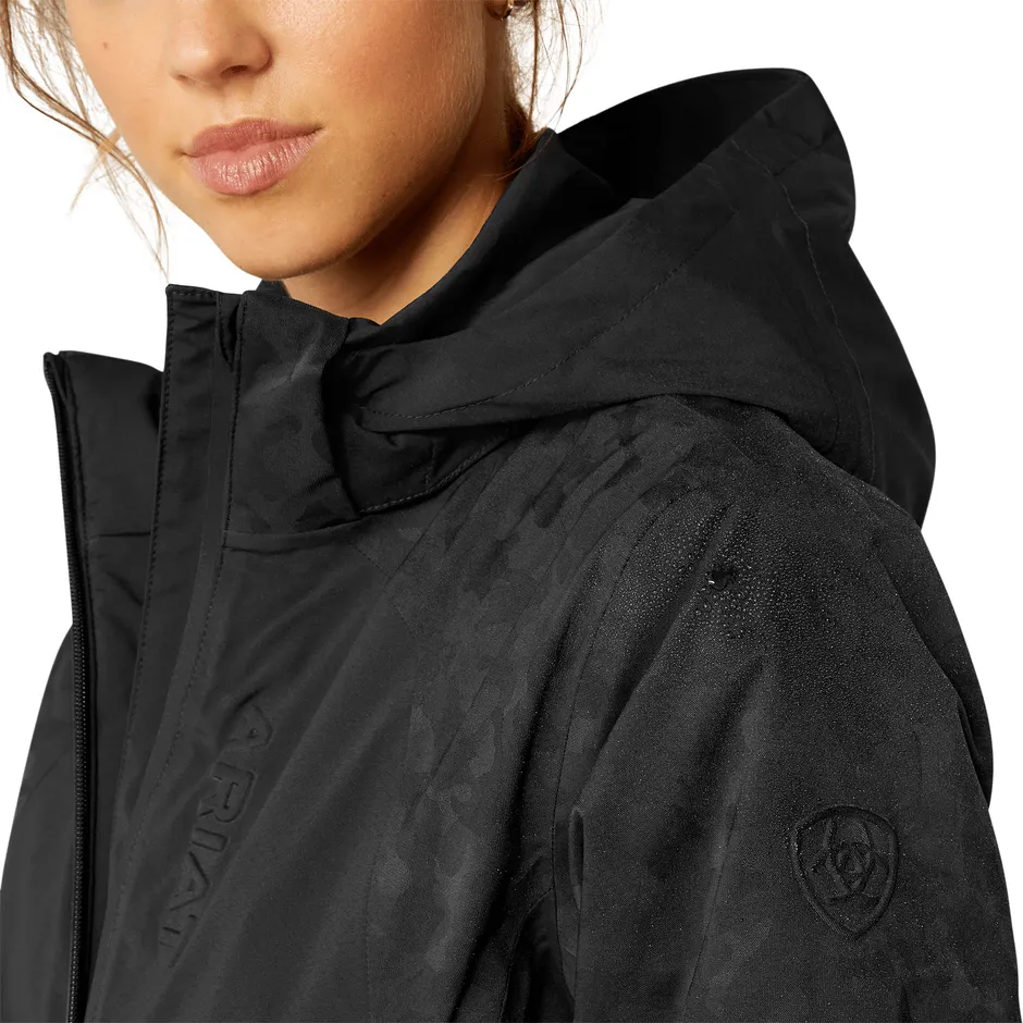 Ariat Ladies Valor 2.0 Waterproof Jacket - Black Camo