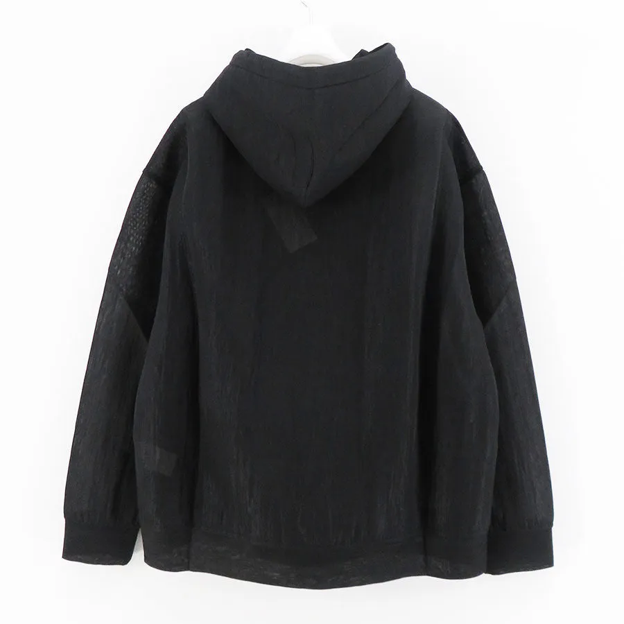 【AURALEE/オーラリー】<br>ELASTIC SHEER NYLON P/O PARKA <br>A24AP01ND