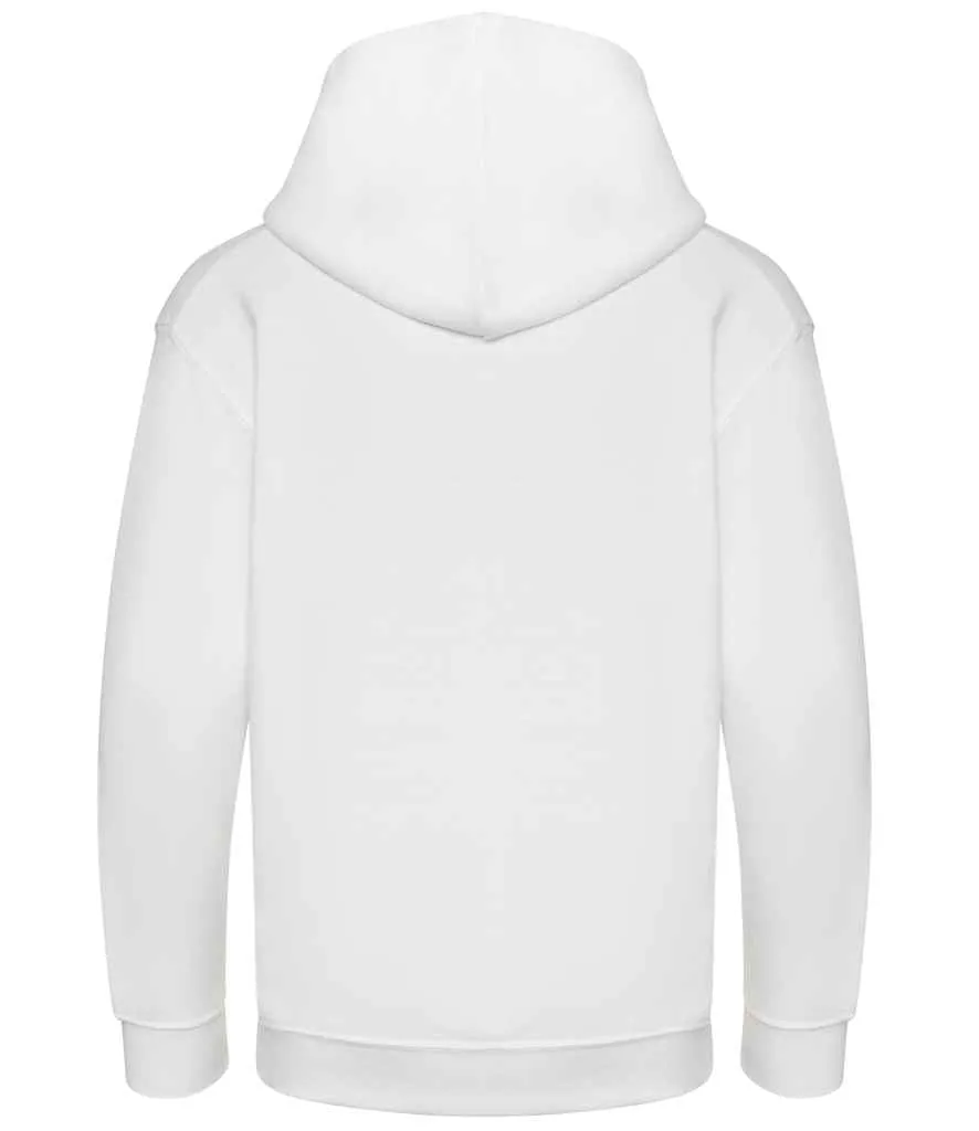 AWDis Kids Organic Hoodie | Arctic White