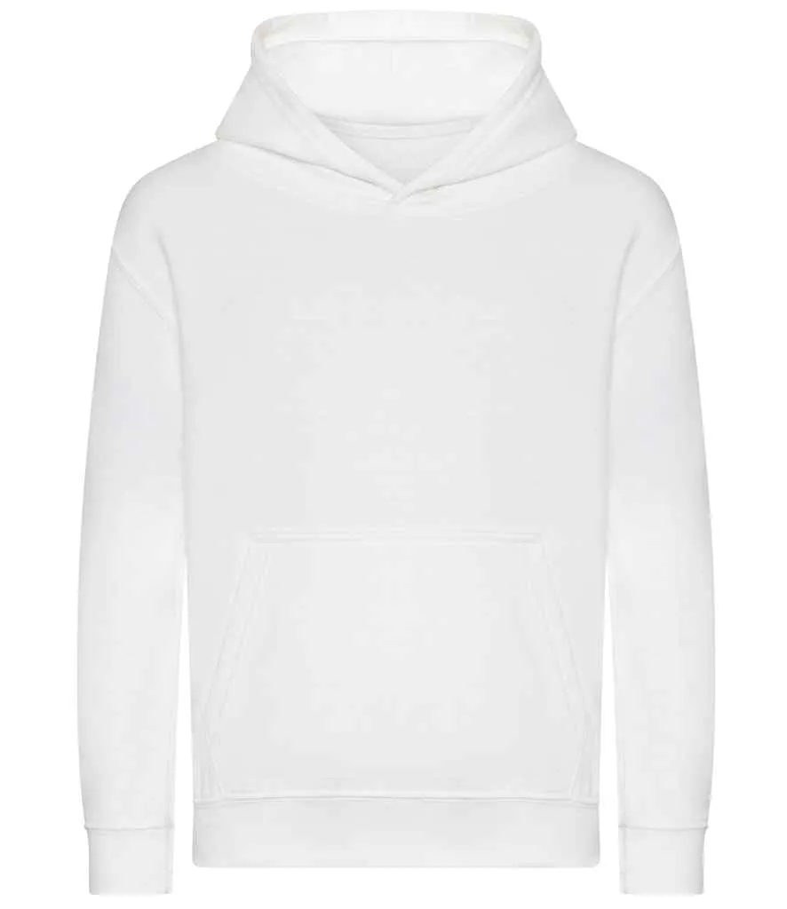 AWDis Kids Organic Hoodie | Arctic White