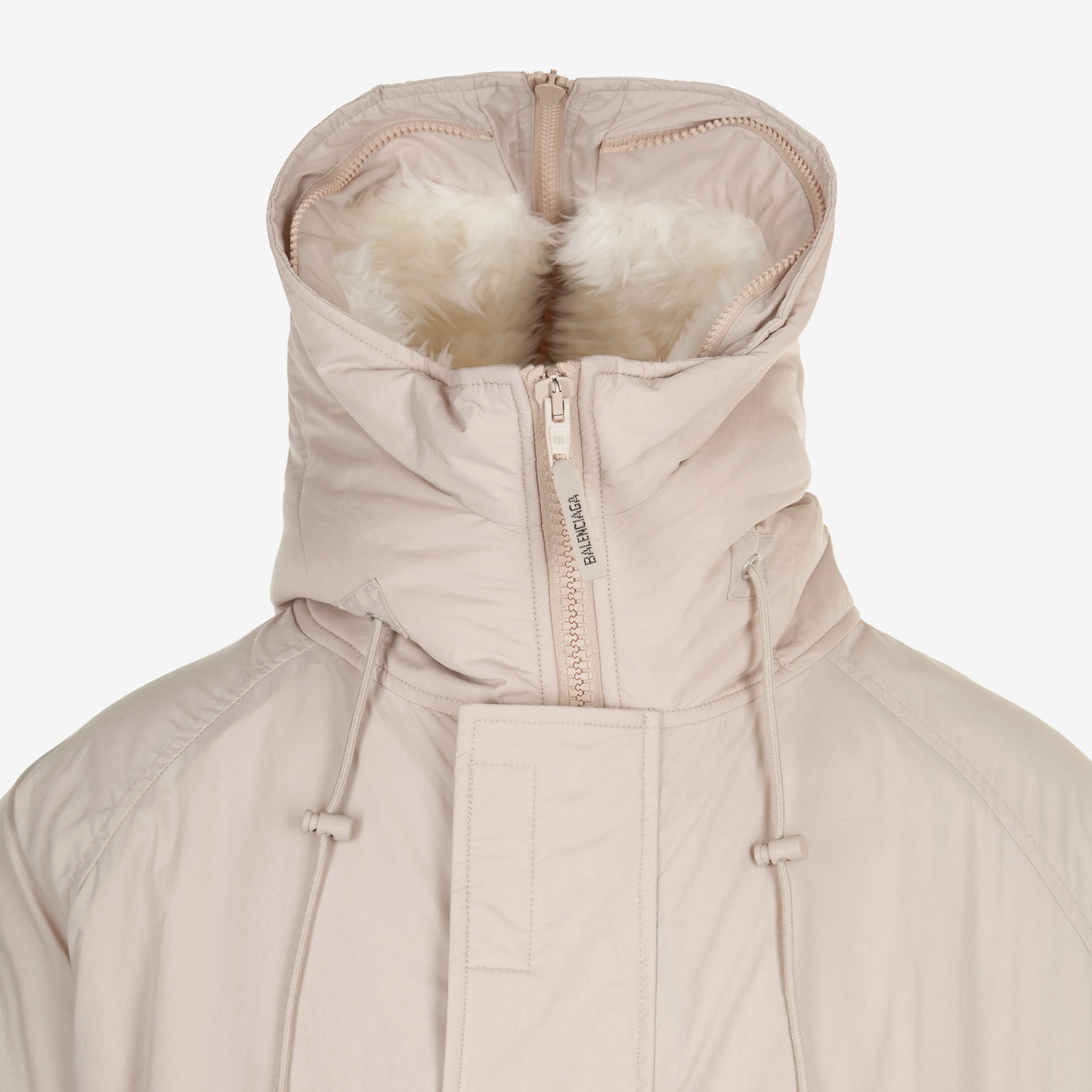 Balenciaga Hooded Parka Jacket