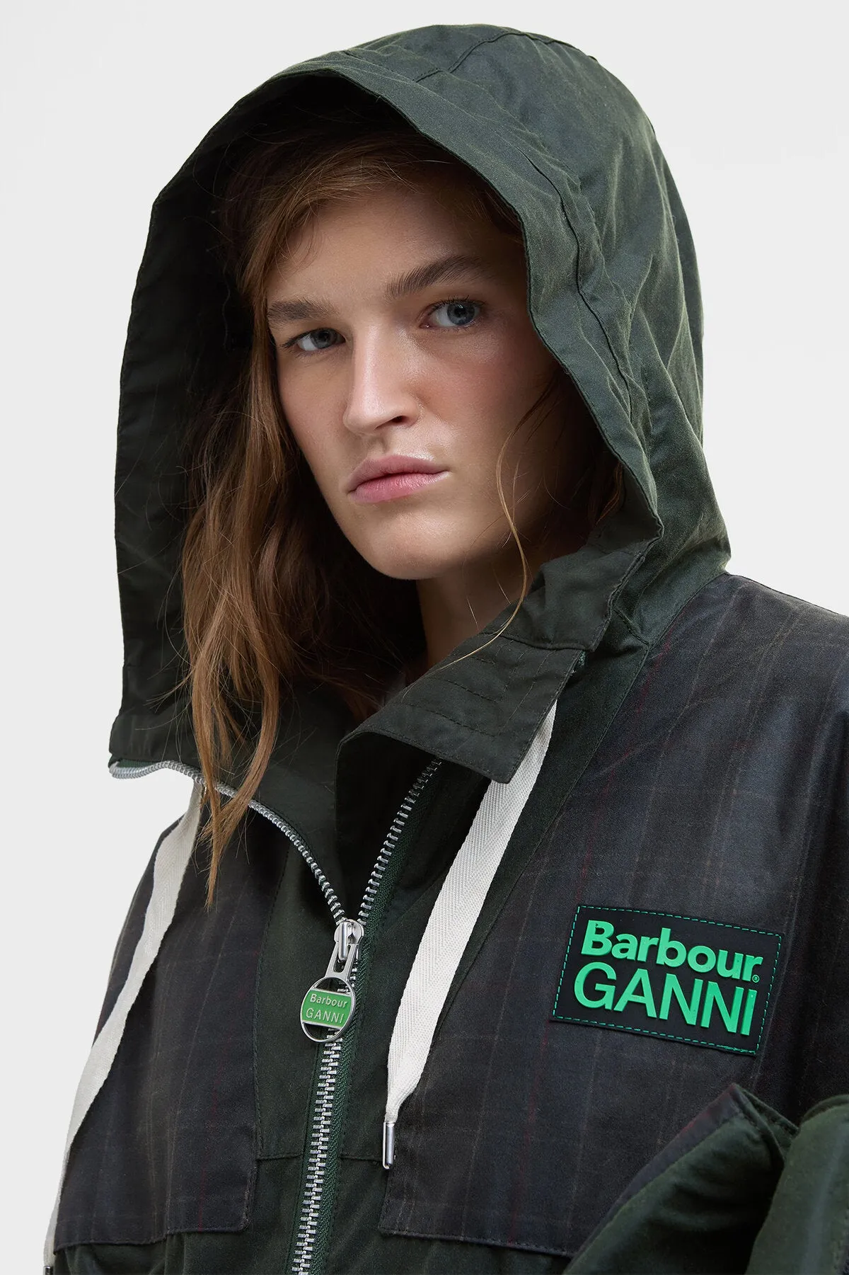 Barbour Ganni Wax Parka