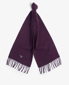 Barbour - Lambswool Scarf, Plum