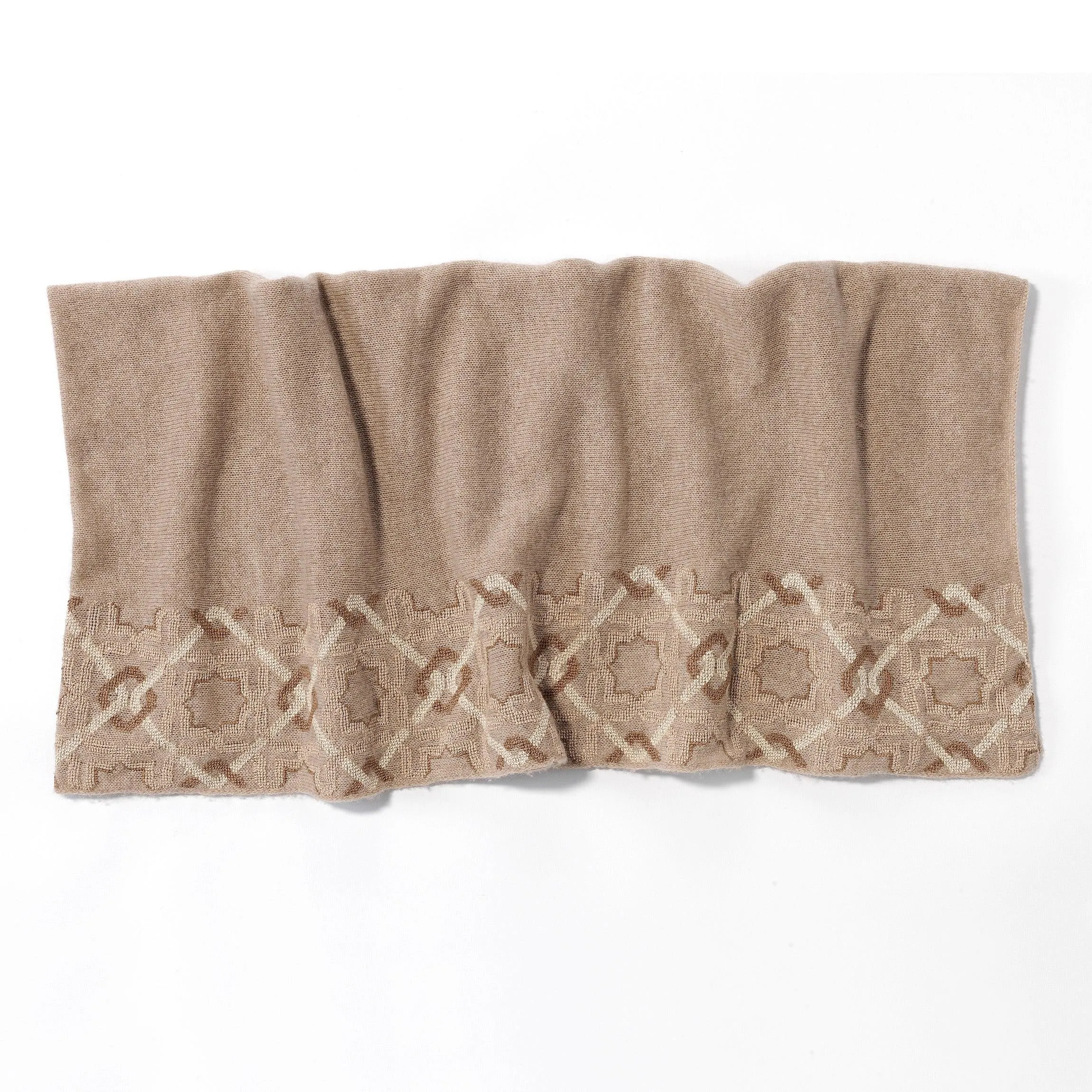 BEIGE CASHMERE SHAWL