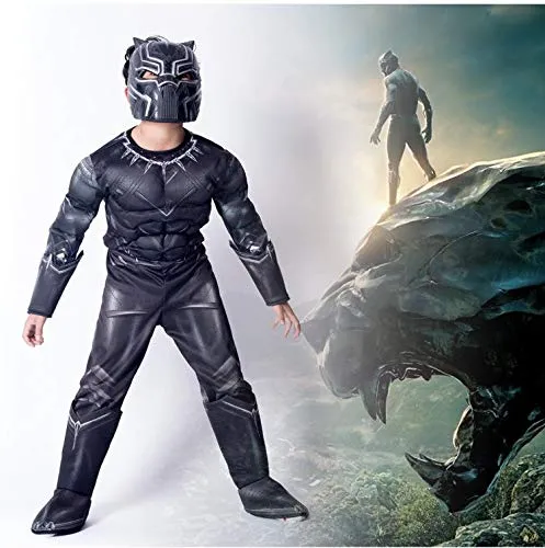 Black Panther dress for boys - The End Game Superhero costume