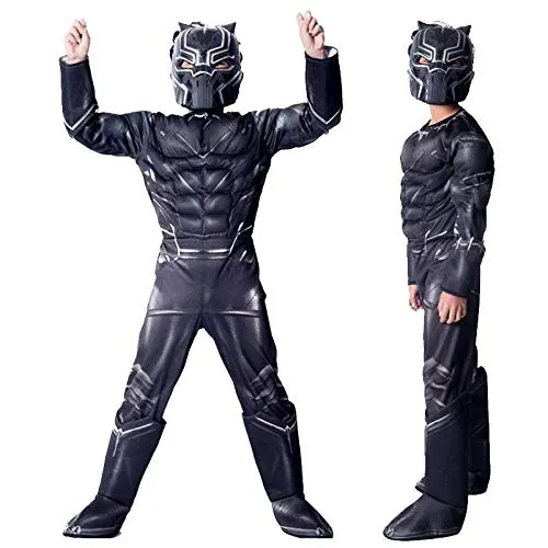 Black Panther dress for boys - The End Game Superhero costume