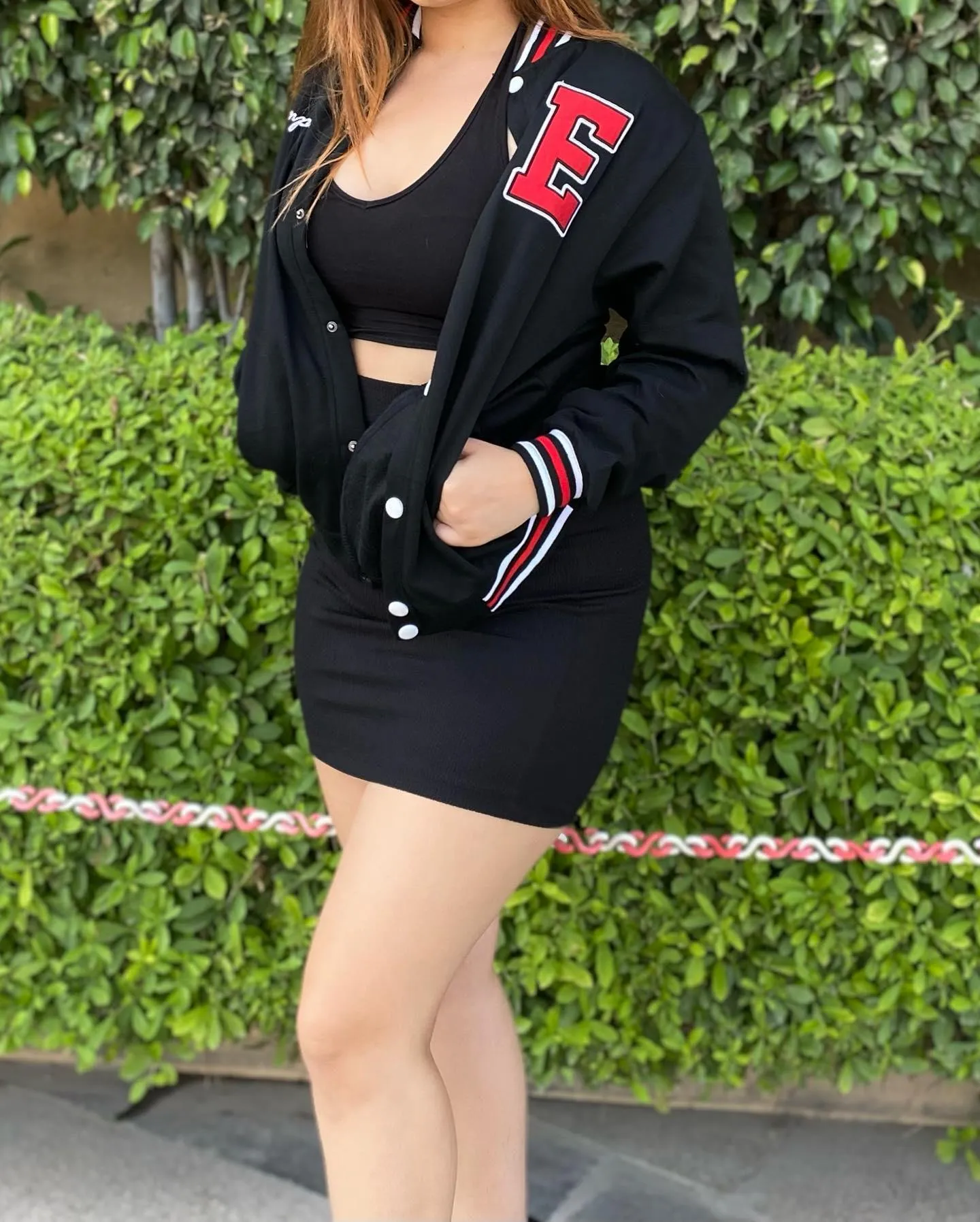 Black Varsity Jacket