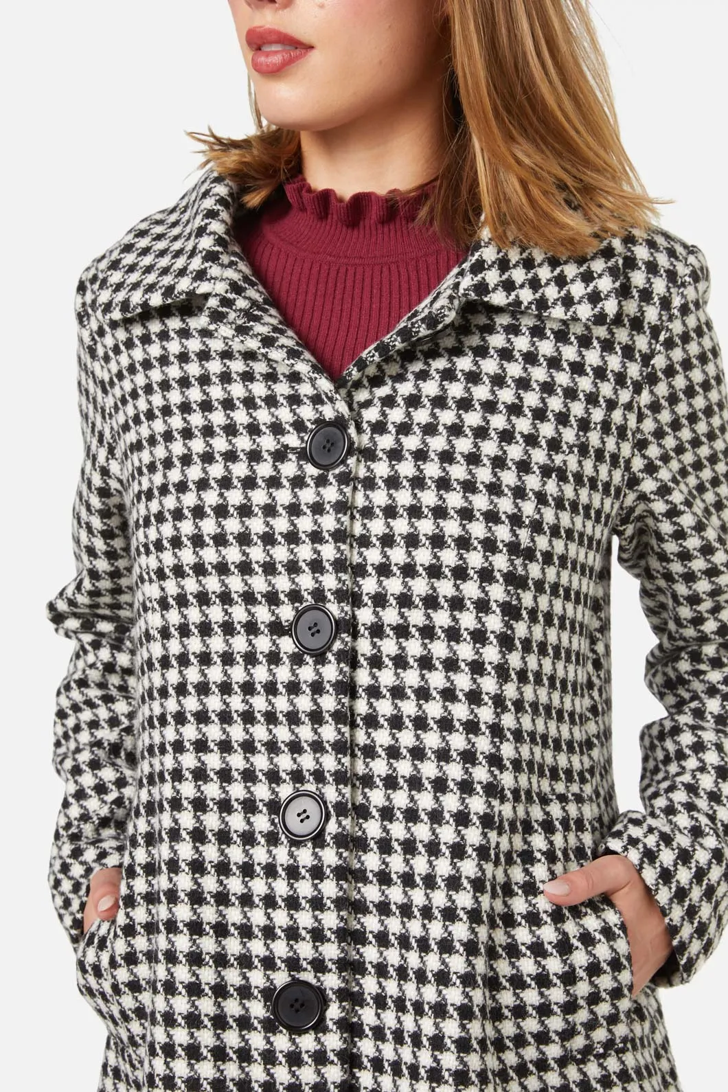 Blake Check Coat