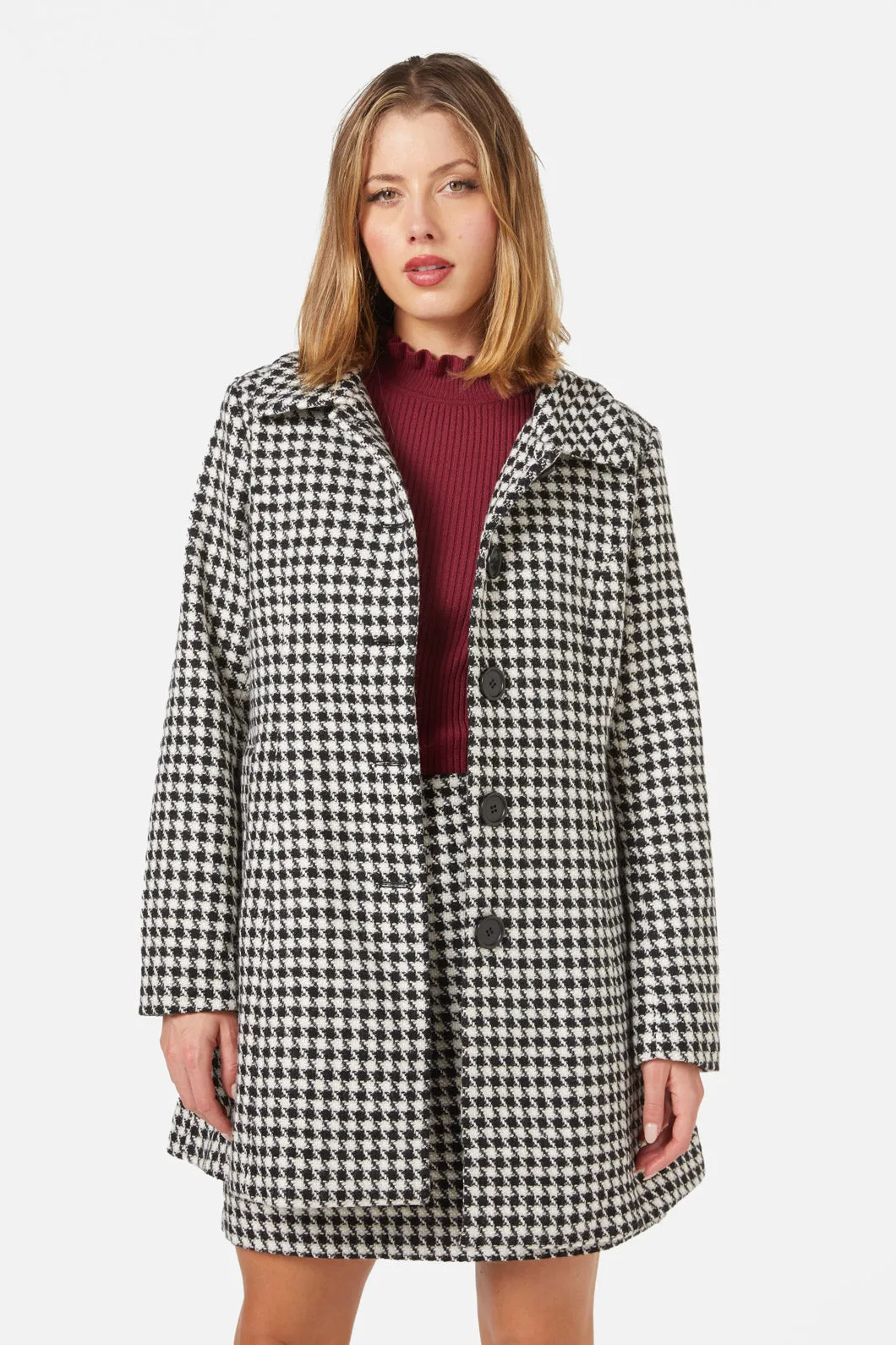 Blake Check Coat