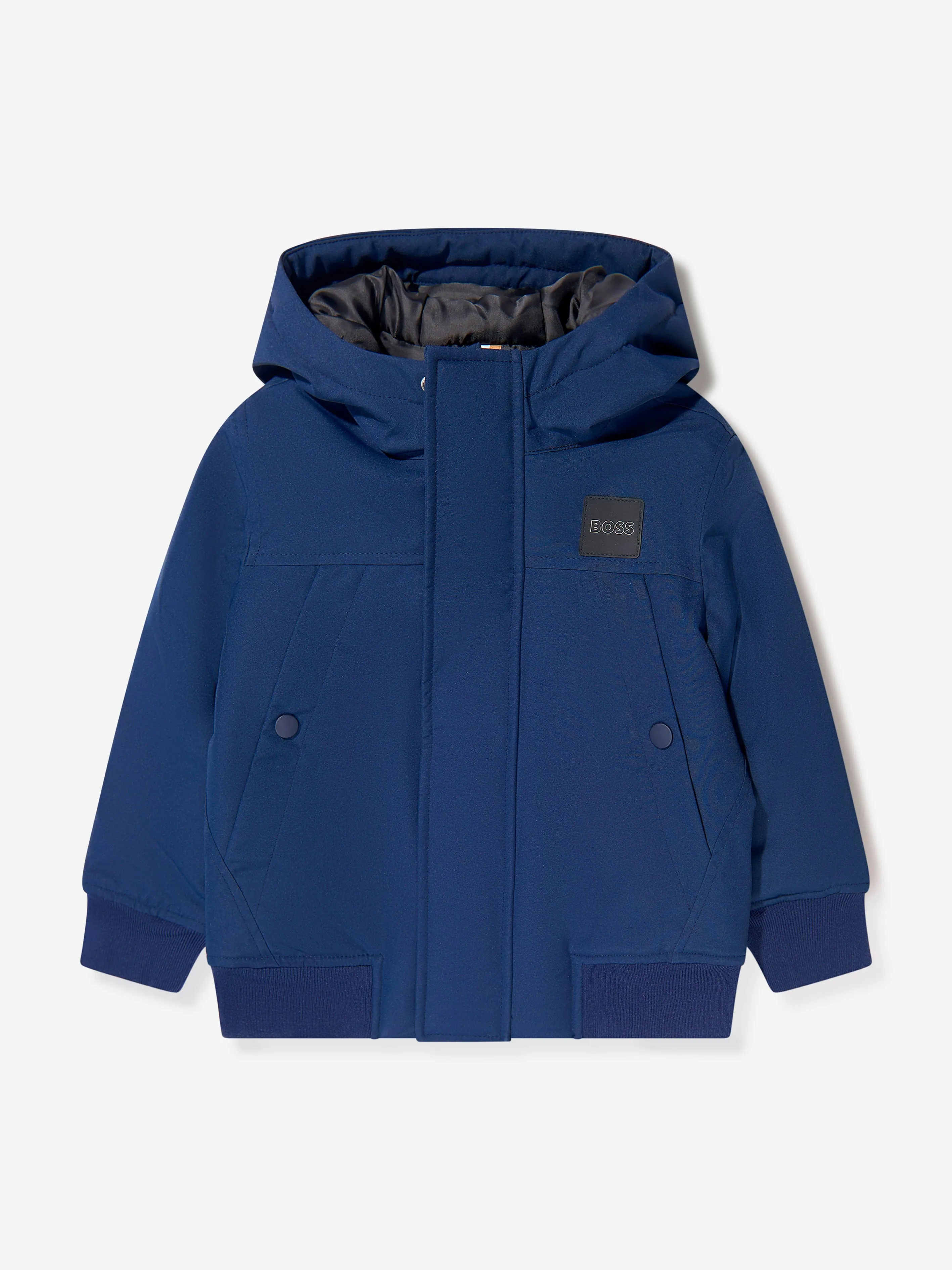 BOSS Boys Branded Parka Jacket