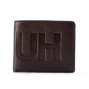 BOSS Printed HUGO logo Bi-Fold Wallet - BRN