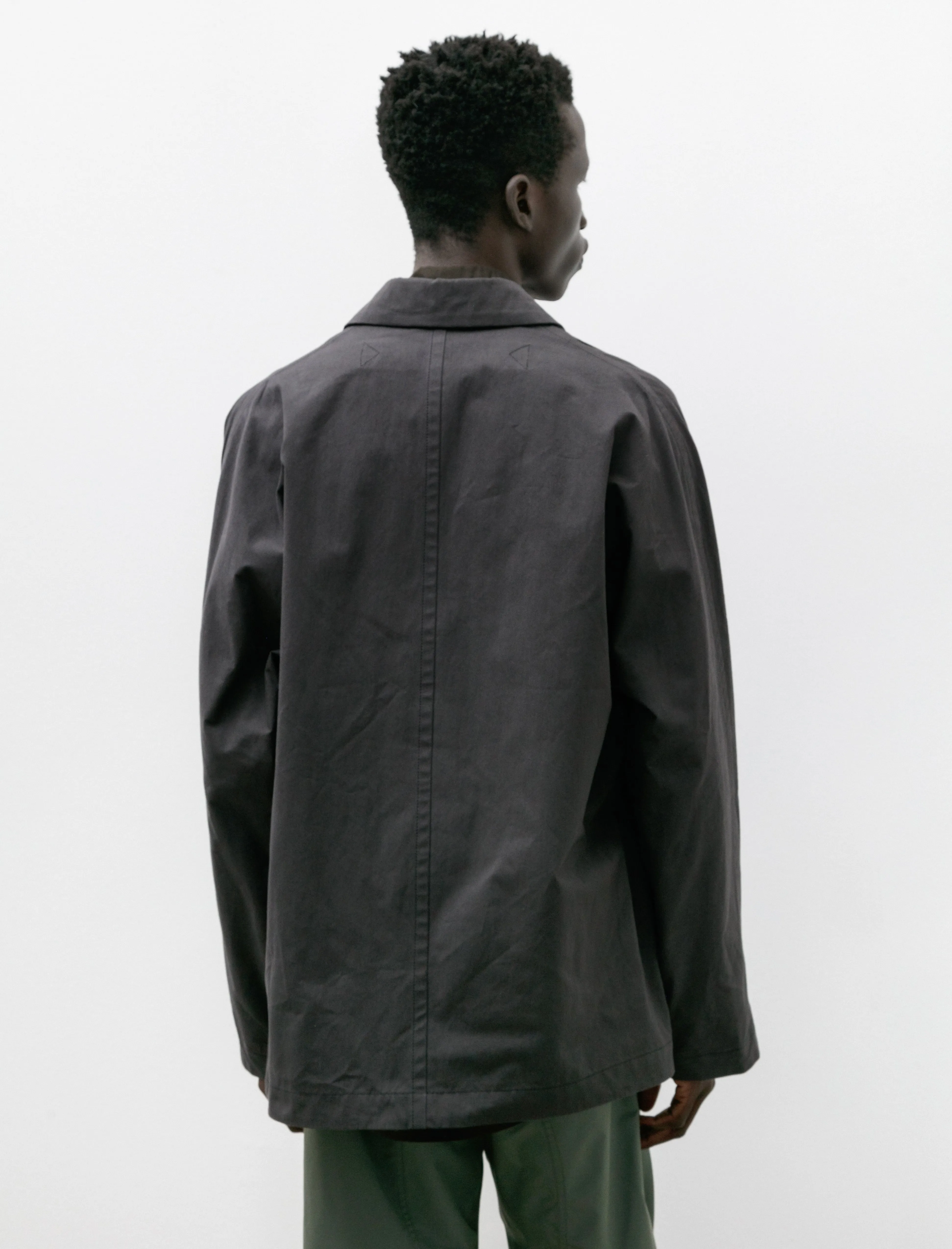 Boxy SB Workwear Jacket Anthracite Brown