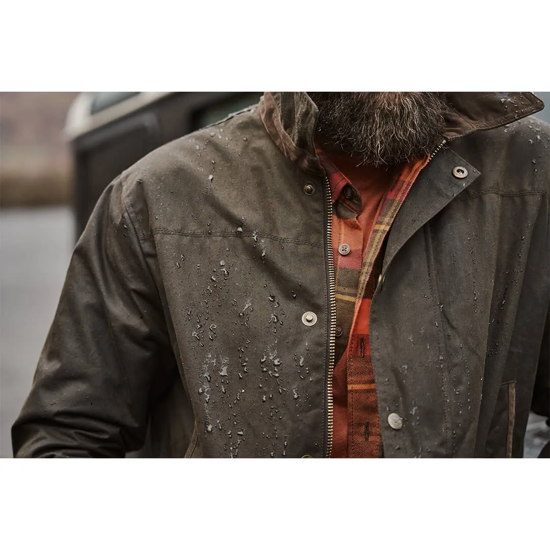 Caledonia Men's Wax Jacket by Hoggs of Fife