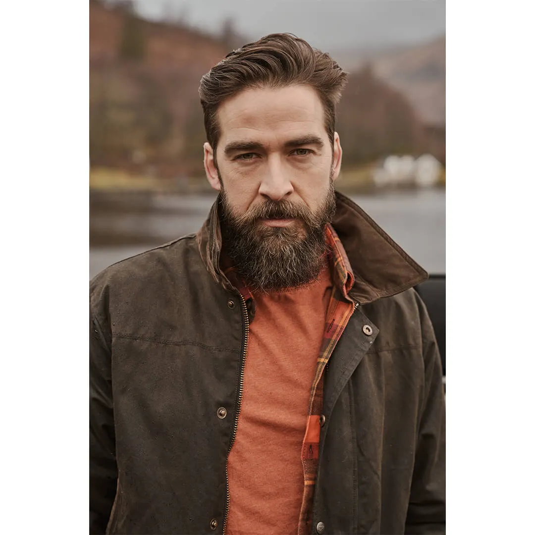 Caledonia Men's Wax Jacket by Hoggs of Fife