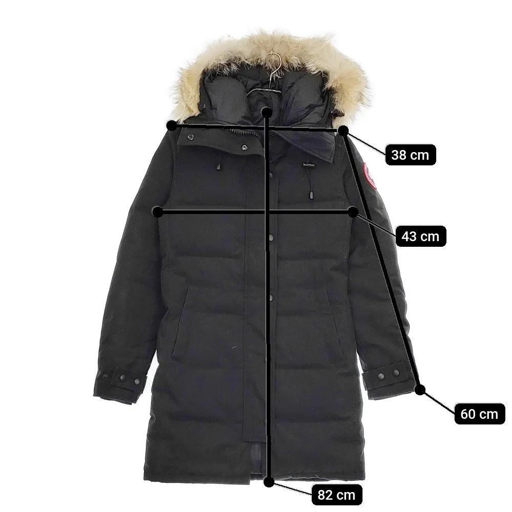 CANADA GOOSE Mackenzie Parka Heritage マッケンジーパーカ ヘリテージ 定価220000円 ダウンコート ブラック レディース カナダグース【中古】4-1120A▲