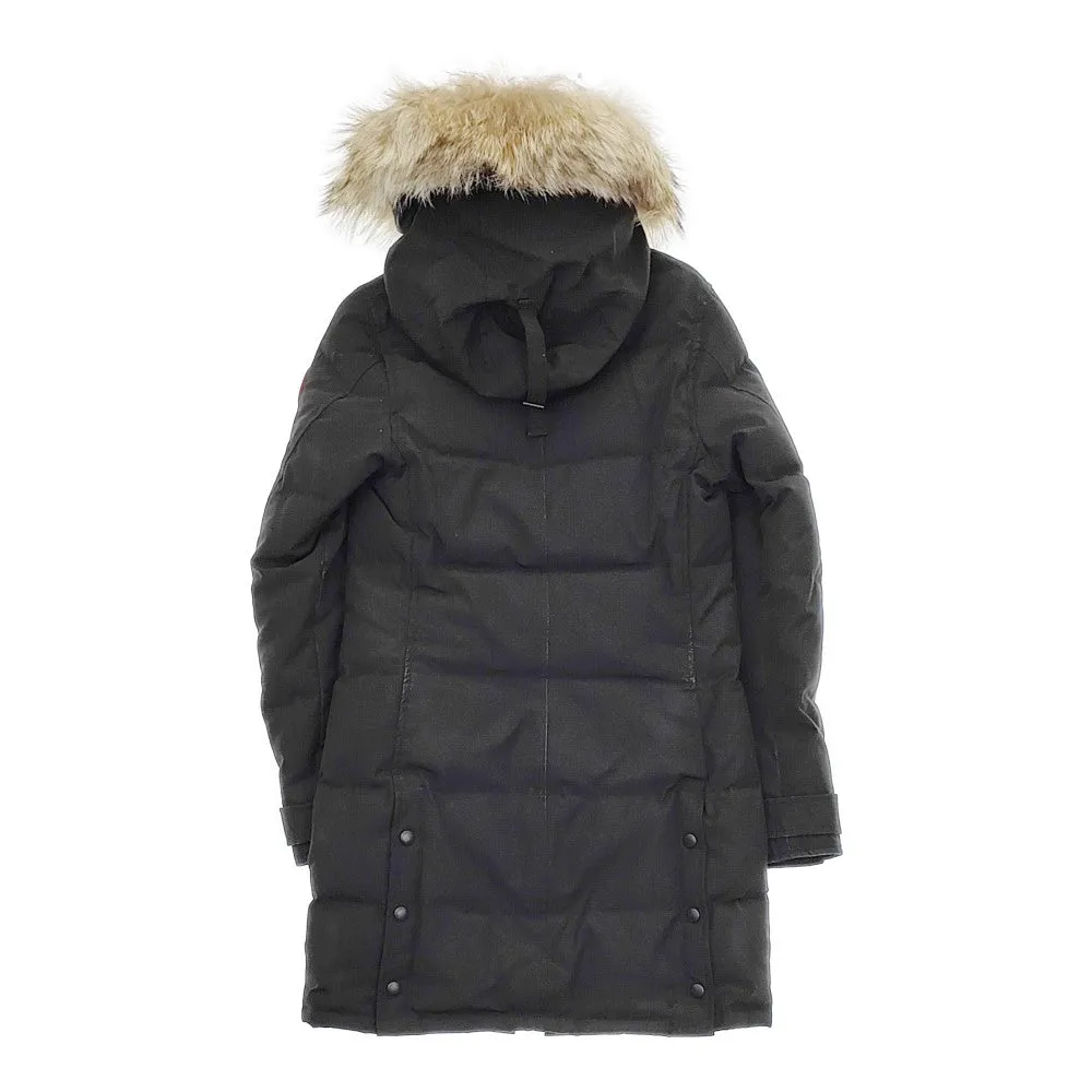 CANADA GOOSE Mackenzie Parka Heritage マッケンジーパーカ ヘリテージ 定価220000円 ダウンコート ブラック レディース カナダグース【中古】4-1120A▲