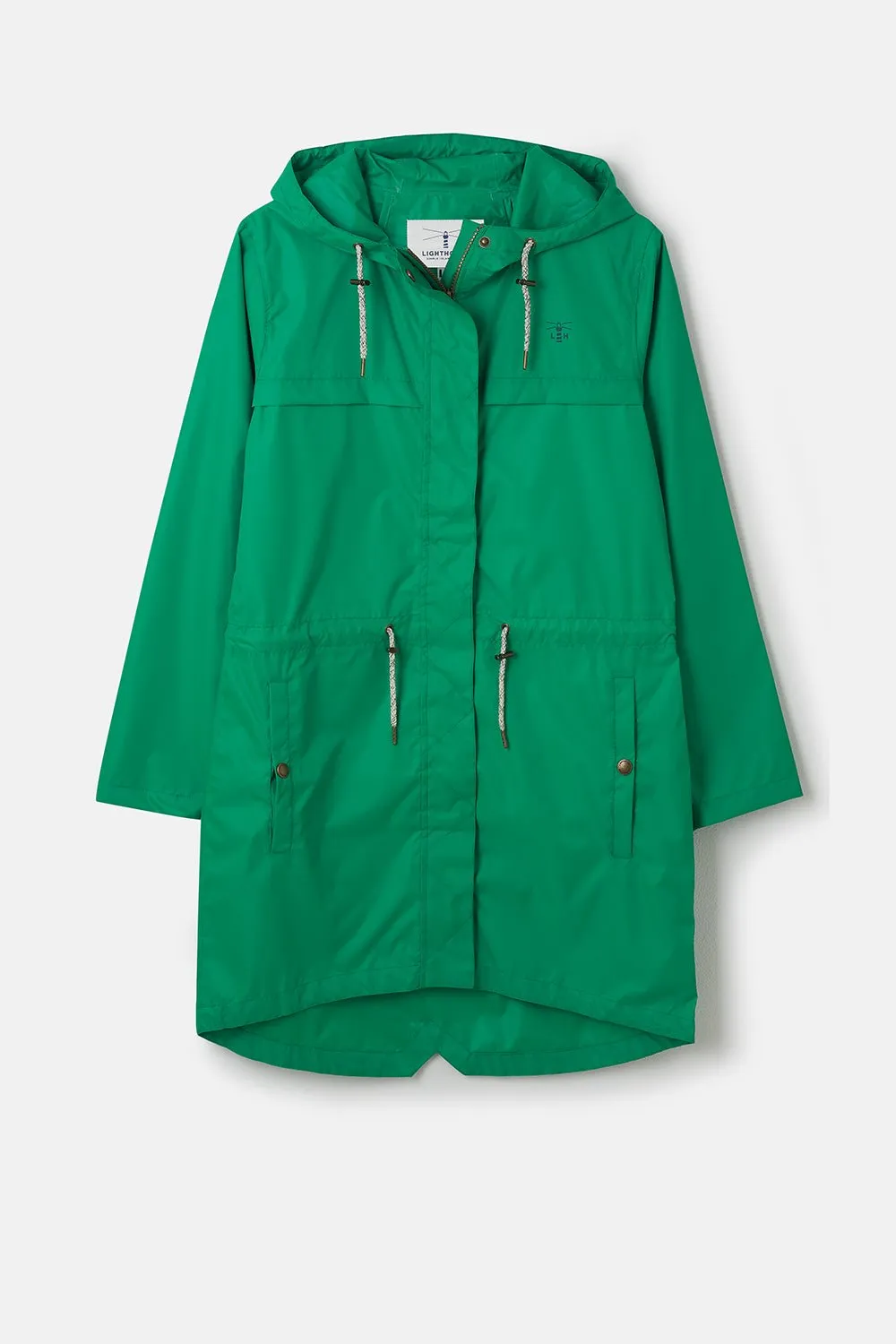 Cara Rain Parka - Seagrass