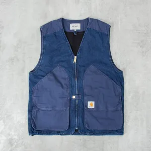 Carhartt WIP Alma Vest - Blue Stone Washed