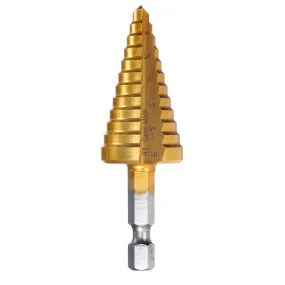 Champion 3/16" - 7/8" Hex Shank Multi-Step Drill - MSD-HEX-4