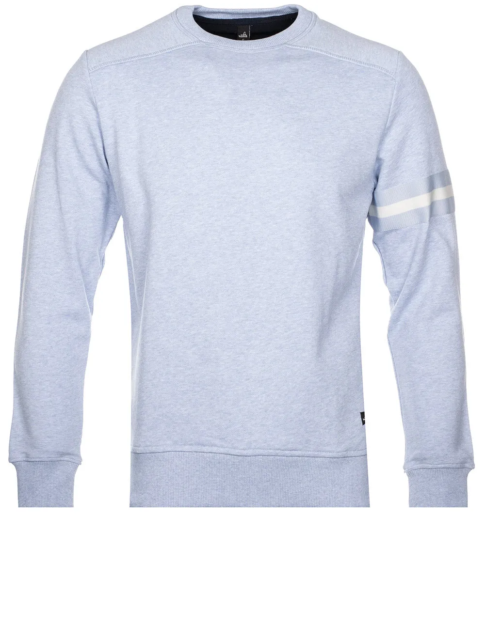 Crew Neck Sweater Light Blue Melange