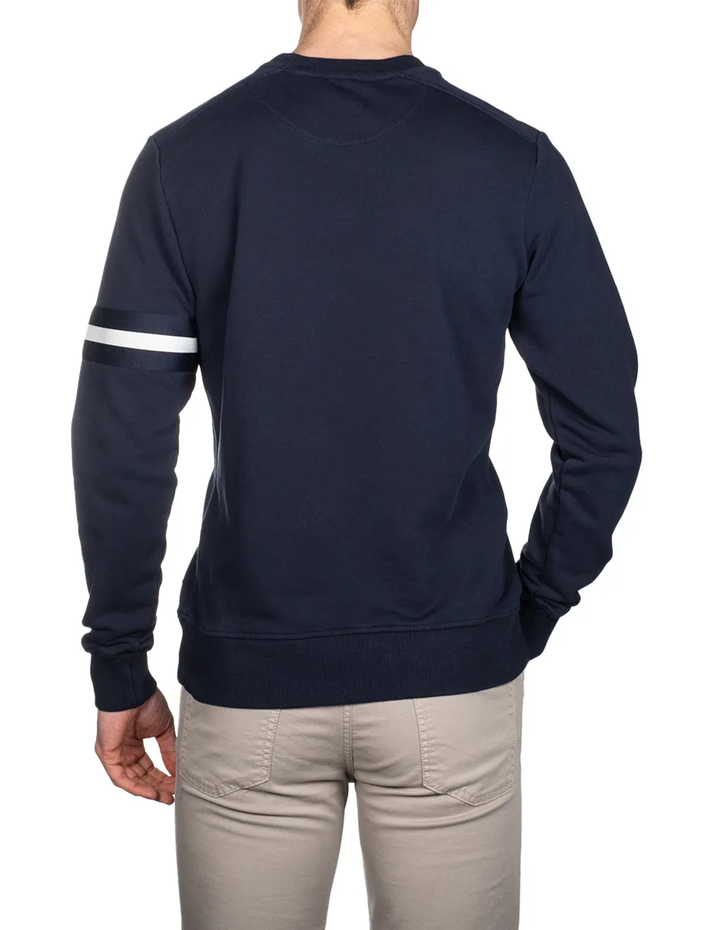 Crew Neck Sweater Navy Blue