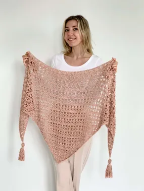 Crochet Kit - Vintage Tulip Shawl