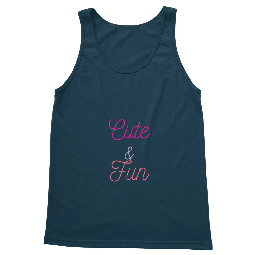 Cute and Fun Classic Adult Vest Top