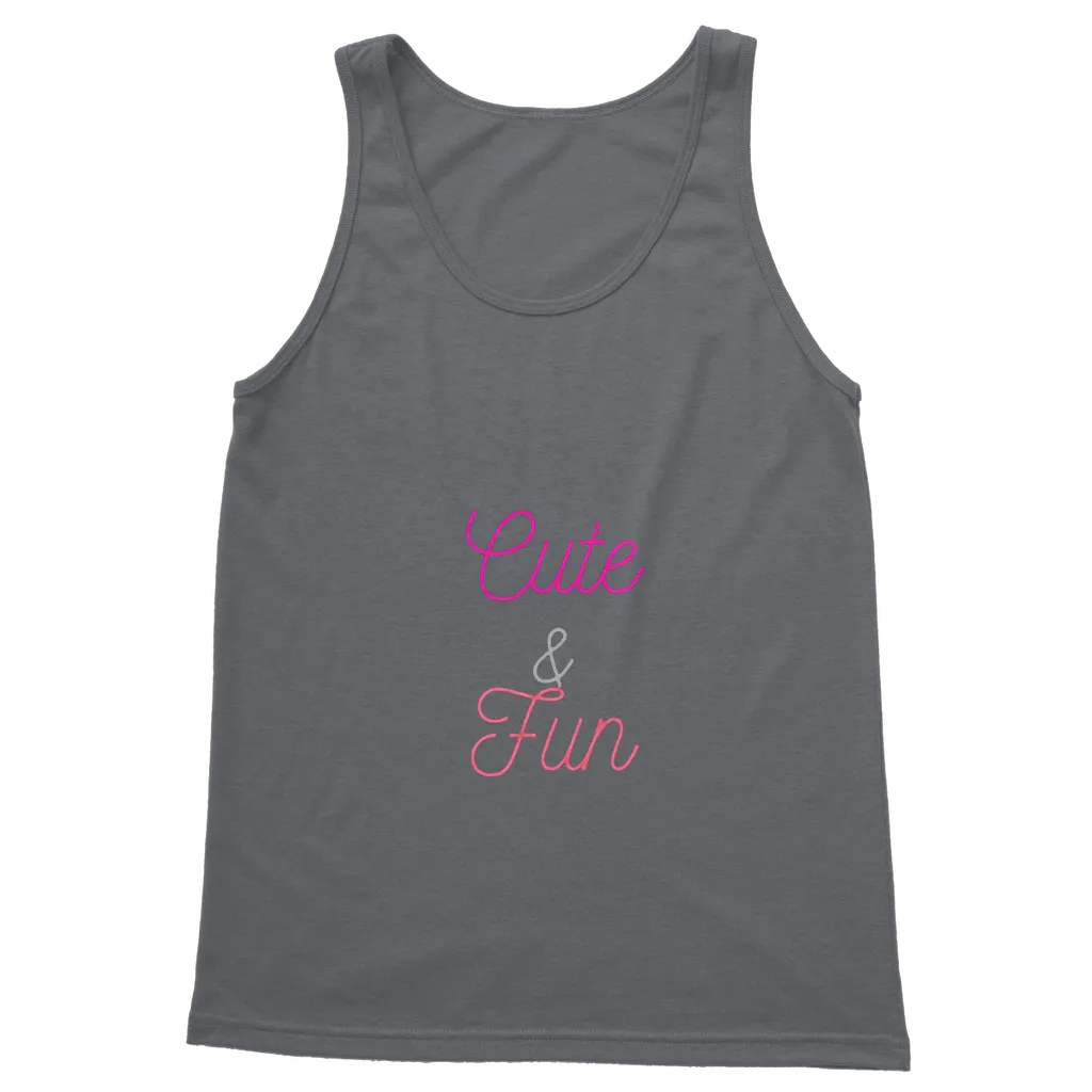 Cute and Fun Classic Adult Vest Top