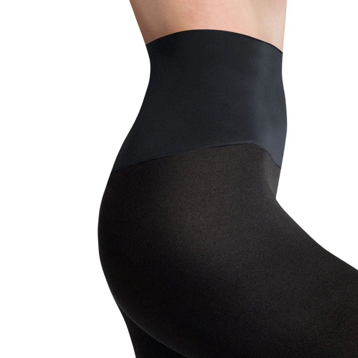 Dig-Free Opaque Tights in Black