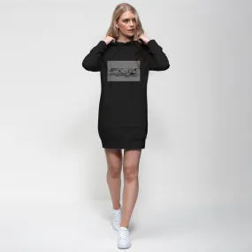 Dino Sea Creature Premium Adult Hoodie Dress