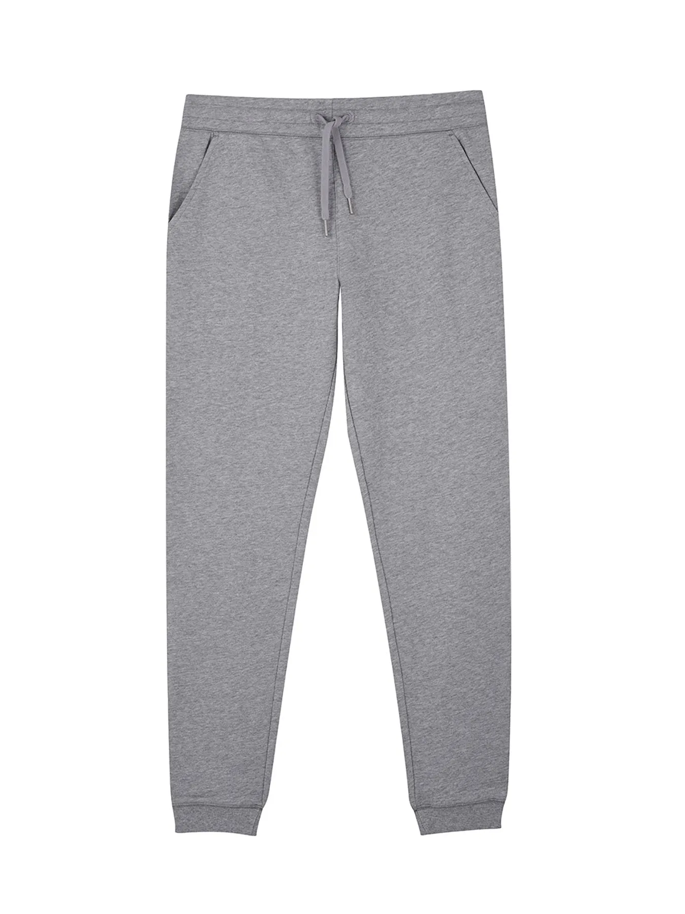 Durrington Organic Cotton Jogger In Light Grey Marl