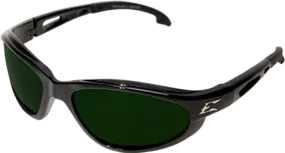 Edge Eyewear Dakura GSW11-IR5 Black Frame IR 5.0 Medium Welding Lens Glasses