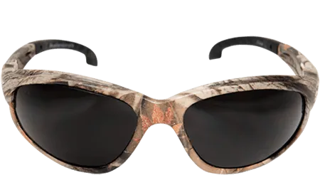 Edge Eyewear Dakura SW116CF Forest Camo Frame Smoke Lens Glasses