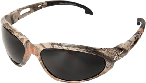 Edge Eyewear Dakura SW116CF Forest Camo Frame Smoke Lens Glasses