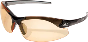 Edge Eyewear Zorge G2 DZ114-G2 Black Frame Amber Lens Glasses