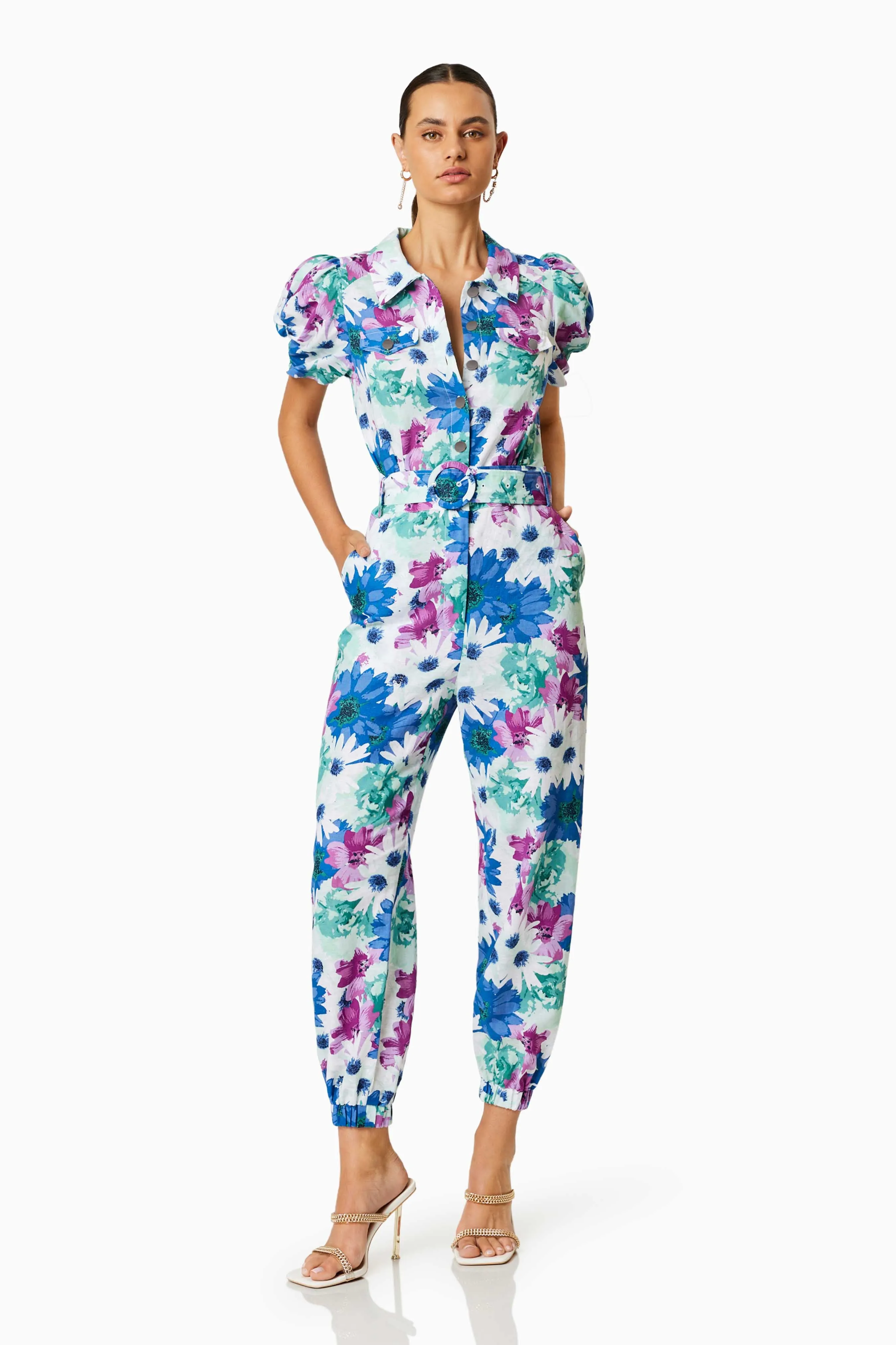 Elliatt Hideaway Floral Jumpsuit