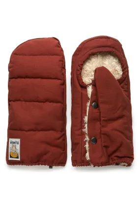 Elmer Cover Down Mittens - Brown