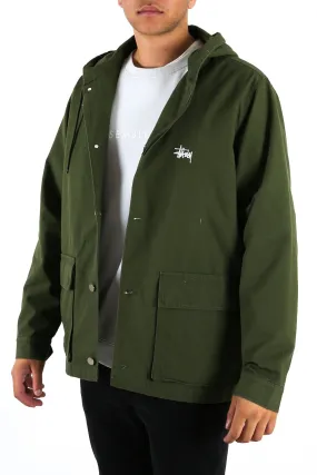 Eltham Cotton Jacket Flight Green