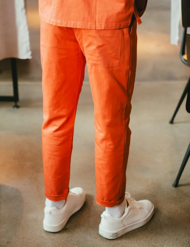 Fresh Chinos - Burnt Orange