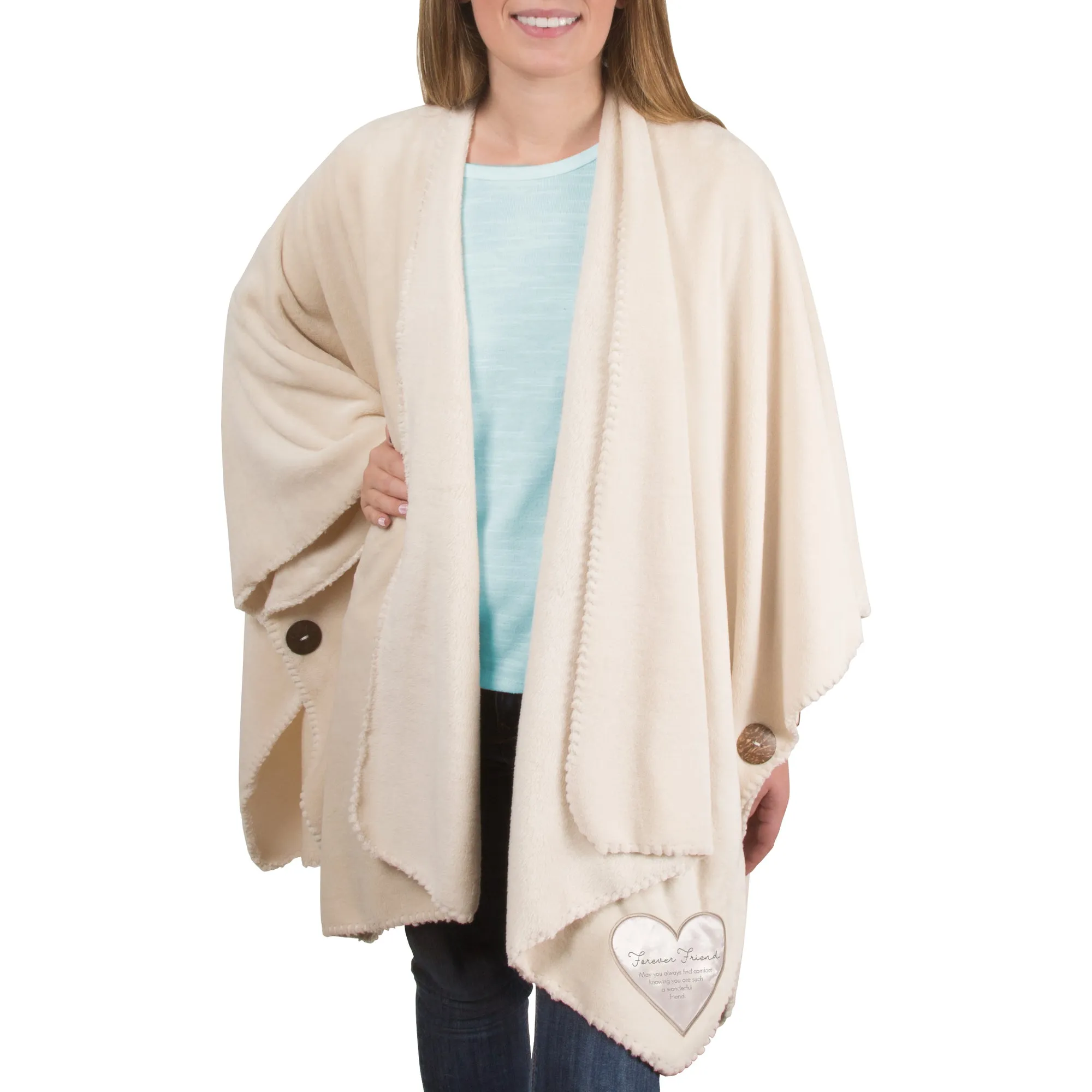 Friend 50" x 30" Royal Plush Comfort Shawl