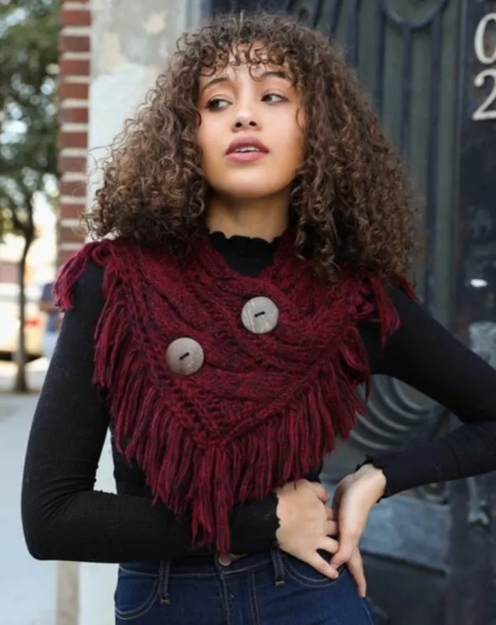 Fringe Shoulder Warmer 3680