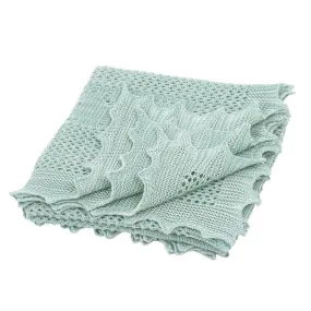 G.H.Hurt & Son Apple of My Eye Shawl - Soft Jade