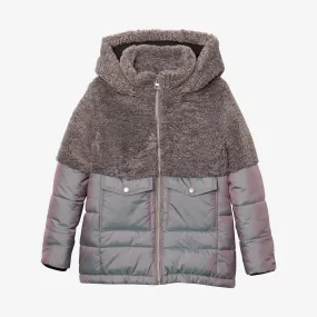 Girl grey parka